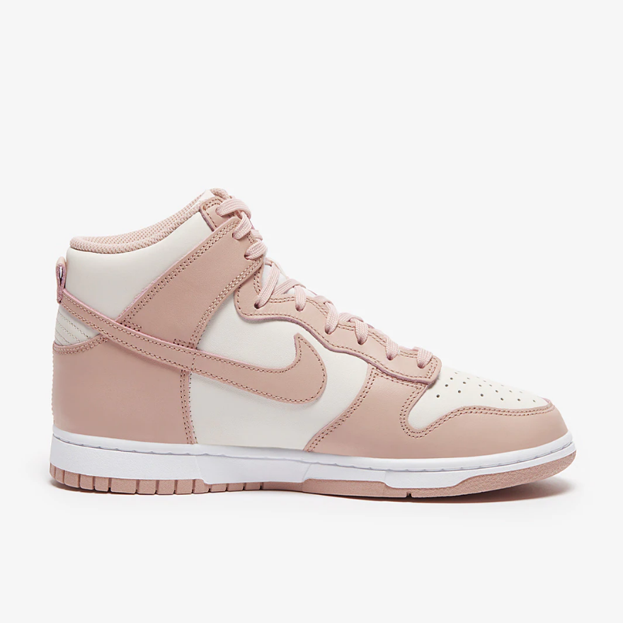 Nike Sportswear Womens Dunk High - Phantom/Pink Oxford/White