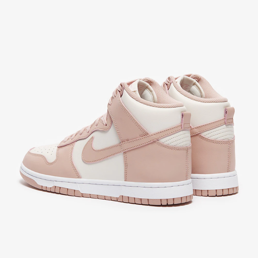 Nike Sportswear Womens Dunk High - Phantom/Pink Oxford/White