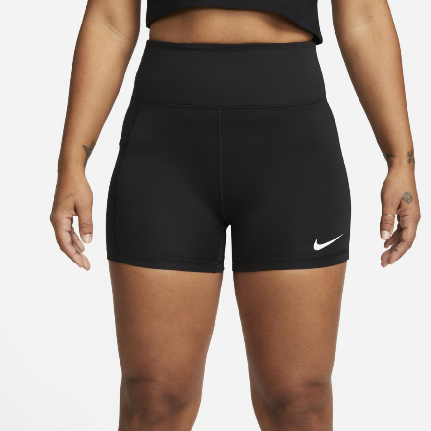 Nike Dri-FIT Club High-Rise 4 Inch ShortsBlack/White