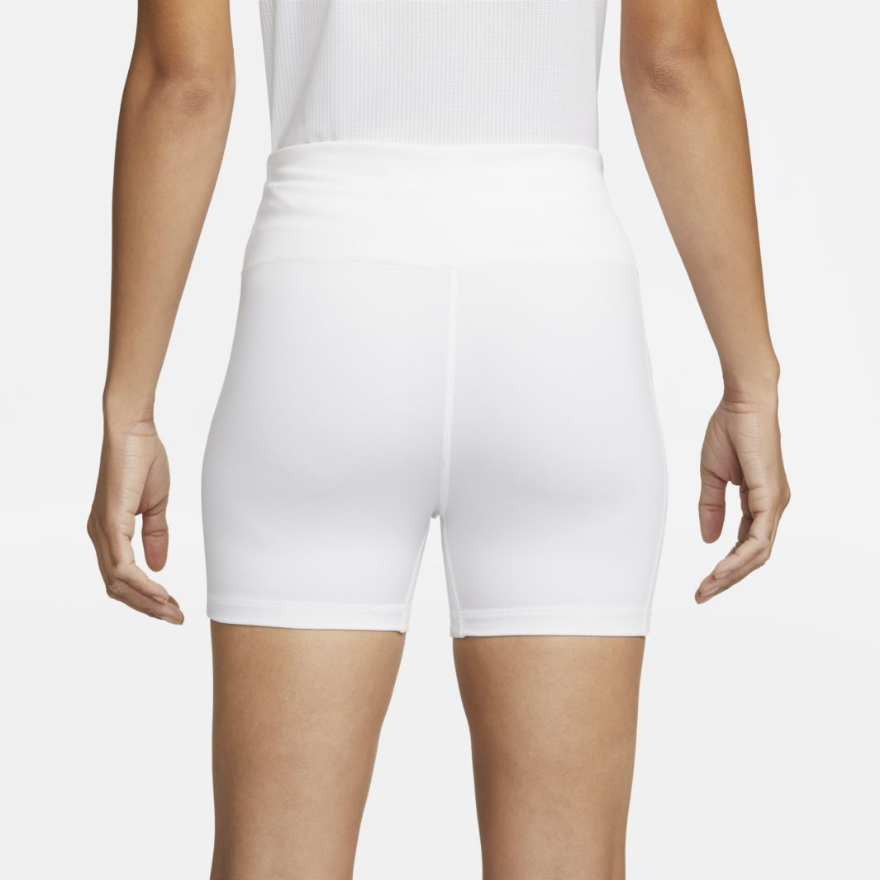 Nike Dri-FIT Club High-Rise 4 Inch ShortsWhite/White