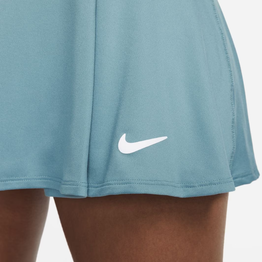 Nike Womens Court Dri-FIT Victory Flouncy SkirtNoise Aqua/White