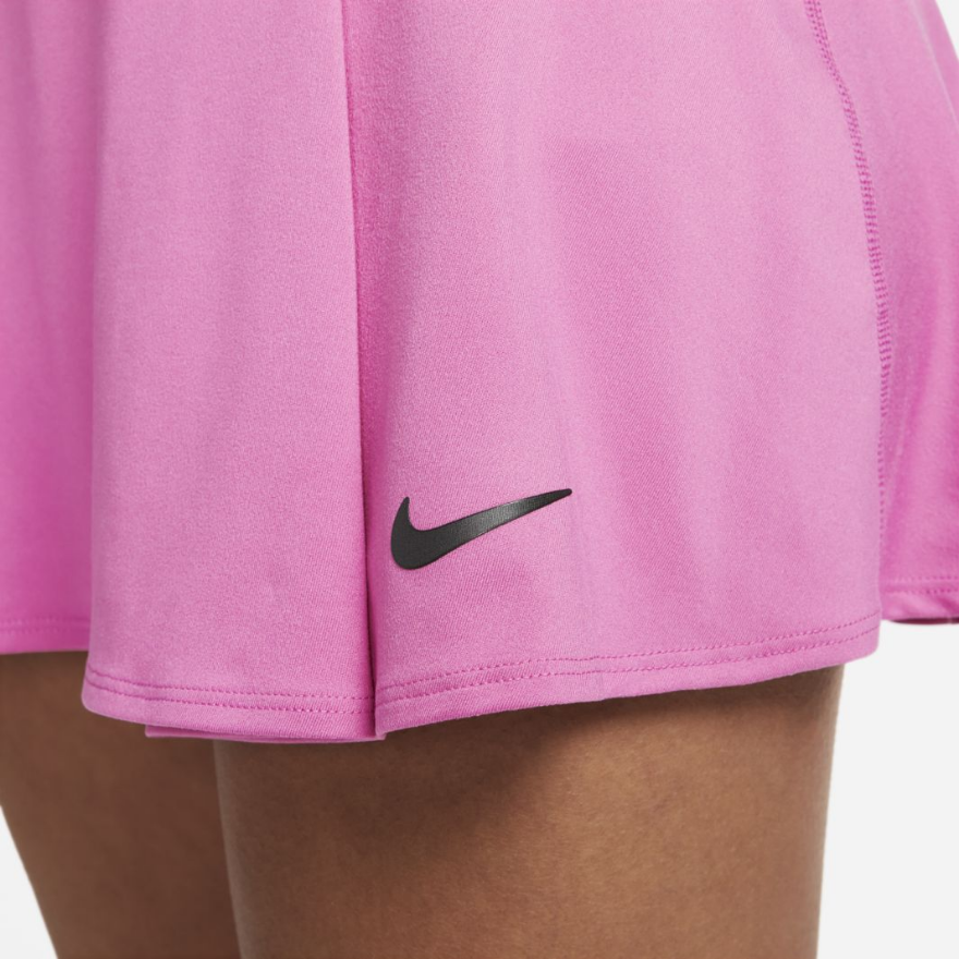 Nike Womens Court Dri-FIT Victory Flouncy SkirtCosmic Fuchsia/Black