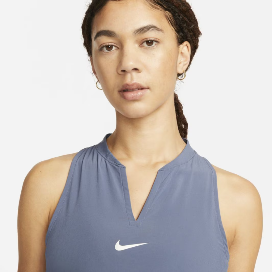 Nike Womens Court Dri-FIT Club DressDiffused Blue/White