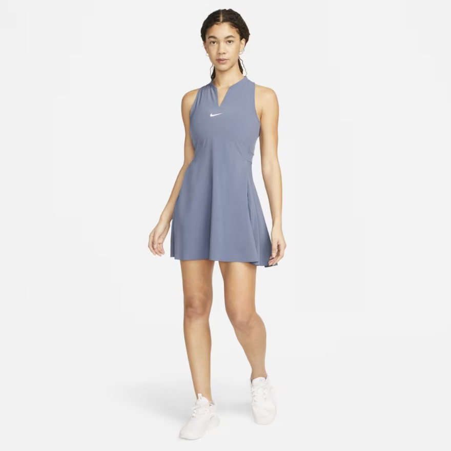 Nike Womens Court Dri-FIT Club DressDiffused Blue/White
