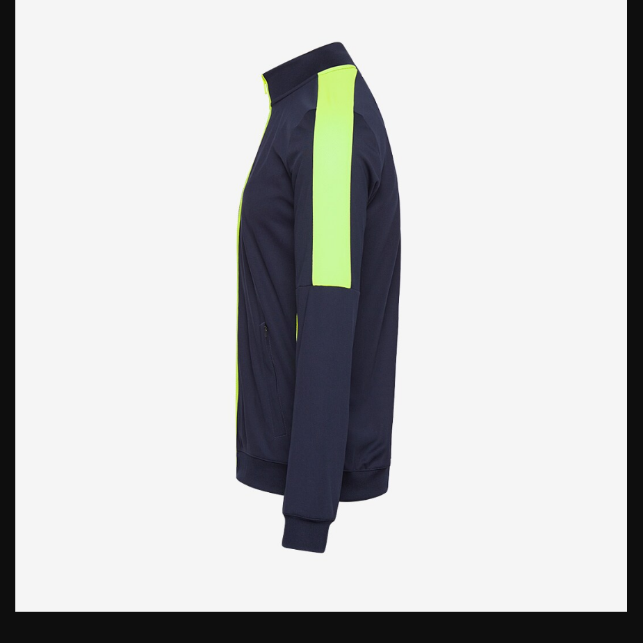 Nike Dri-Fit Academy 23 Knitted Track Jacket - Obsidian/Volt/White