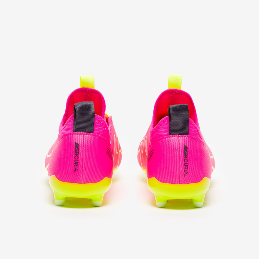 Nike Kids Air Zoom Mercurial Vapor XV Academy MGPink Blast/Volt/Gridiron