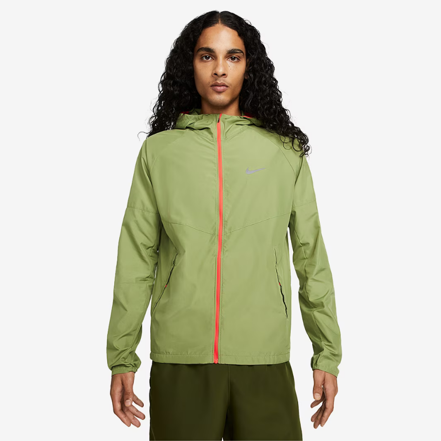 Nike Repel Miler Running JacketAlligator/Bright Crimson/Reflective Silv