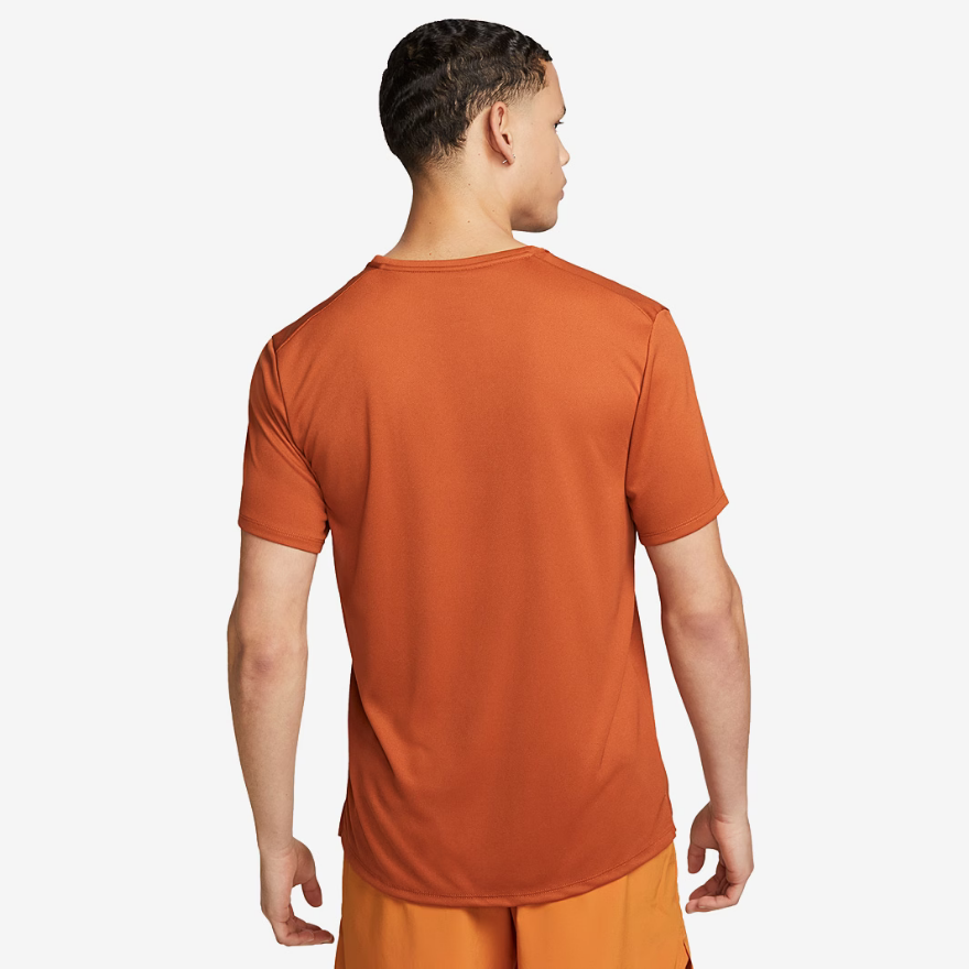 Nike Dri-FIT UV Miler T-ShirtDark Russet/Reflective Silv