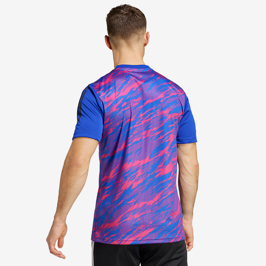 adidas Paul Pogba Training Shirt - Team Real Magenta/Lucid Blue