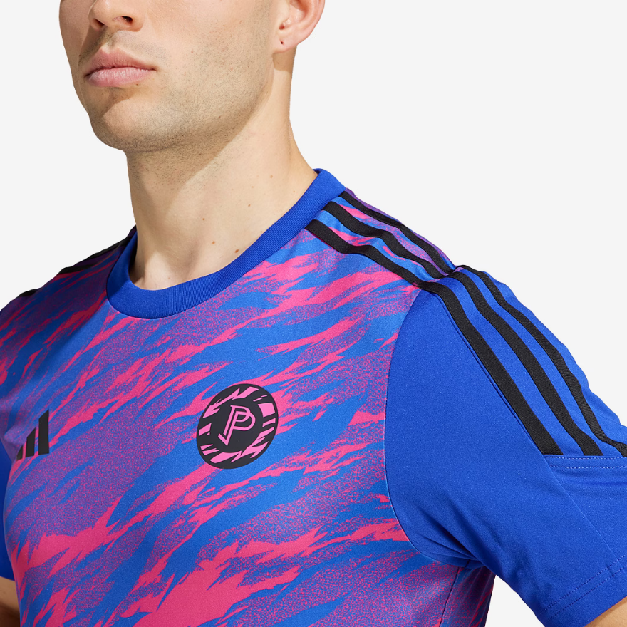 adidas Paul Pogba Training Shirt - Team Real Magenta/Lucid Blue