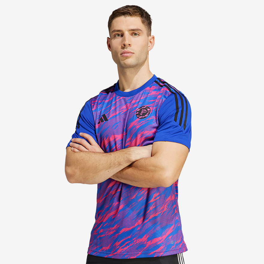 adidas Paul Pogba Training Shirt - Team Real Magenta/Lucid Blue