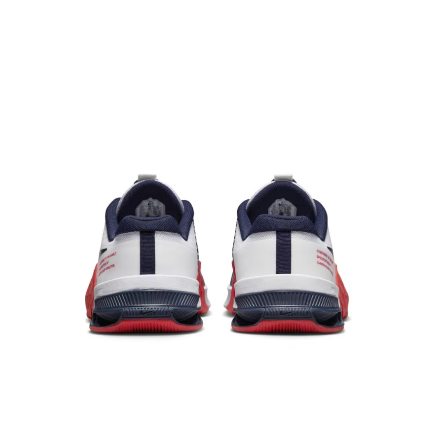 Nike Metcon 8White/Obsidian-Bright Crimson