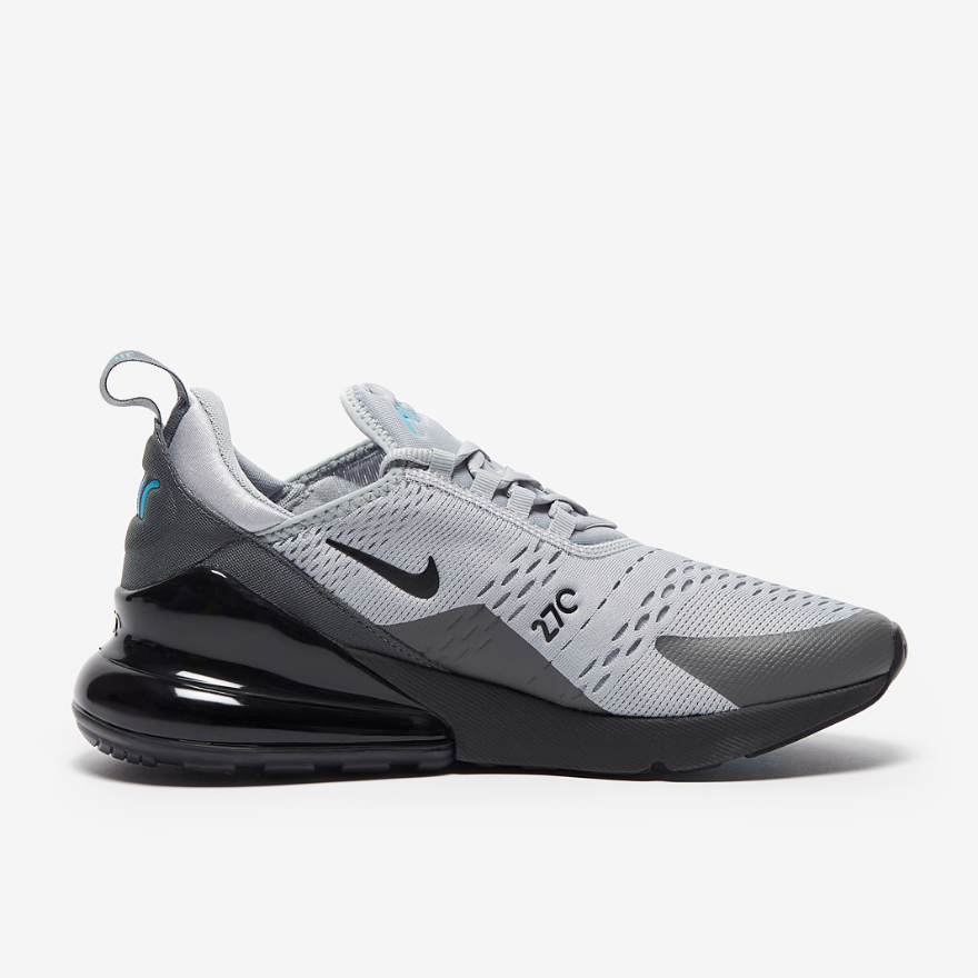 Nike Sportswear Air Max 270 - Wolf Grey/Black/Iron Grey/Blue Lightning