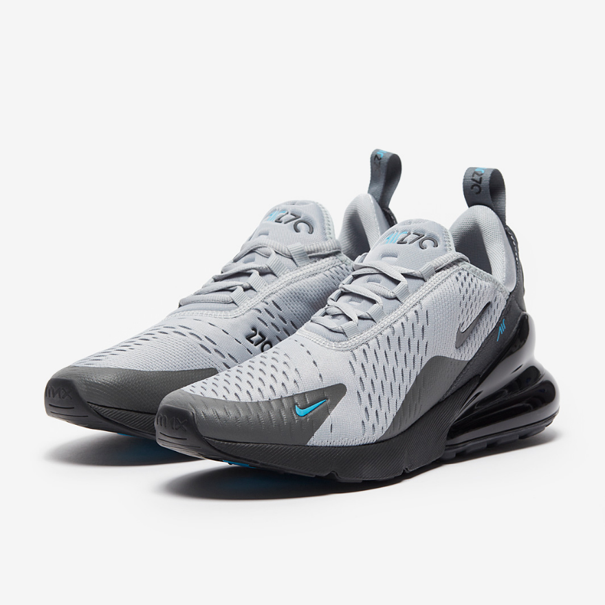 Nike Sportswear Air Max 270 - Wolf Grey/Black/Iron Grey/Blue Lightning