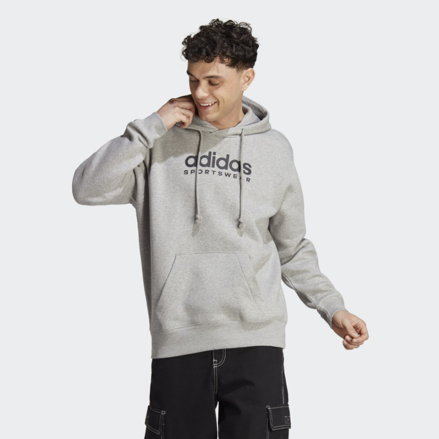 adidas Sportswear All Szn Fleece Graphic HoodieMedium Grey Heather