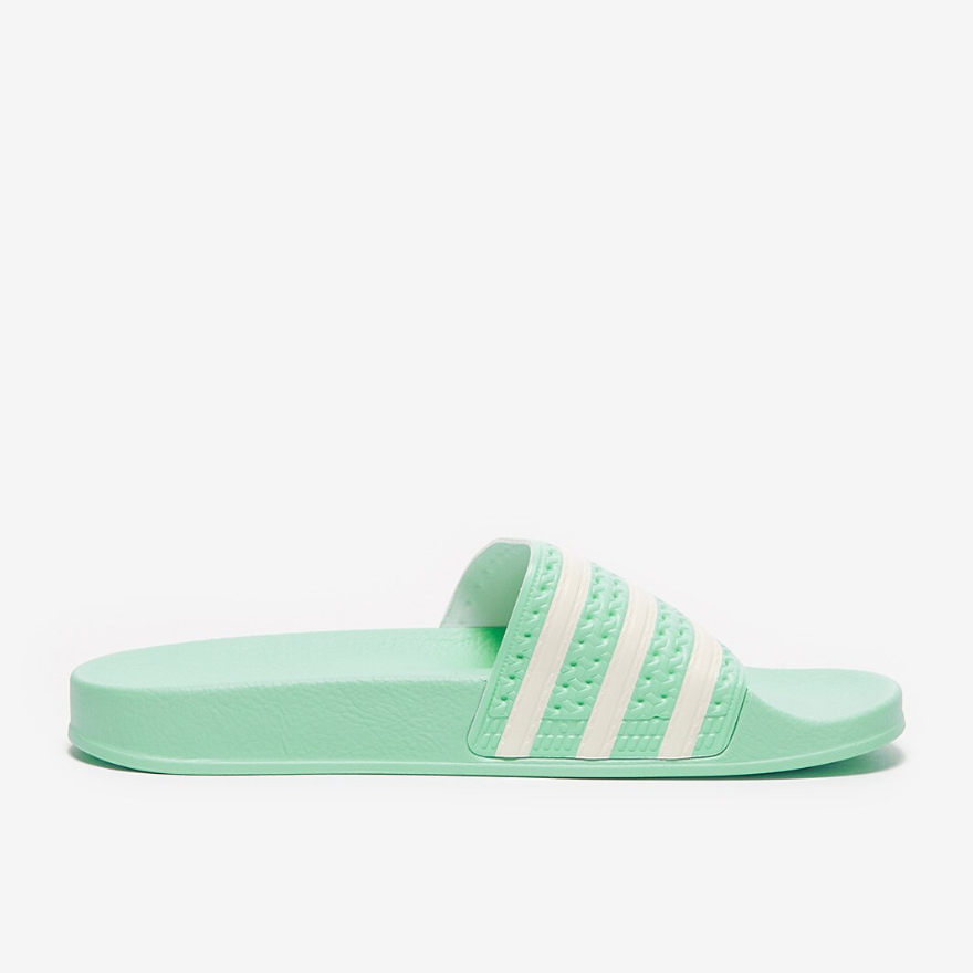 adidas Originals Womens AdiletteMint/Off White/Mint