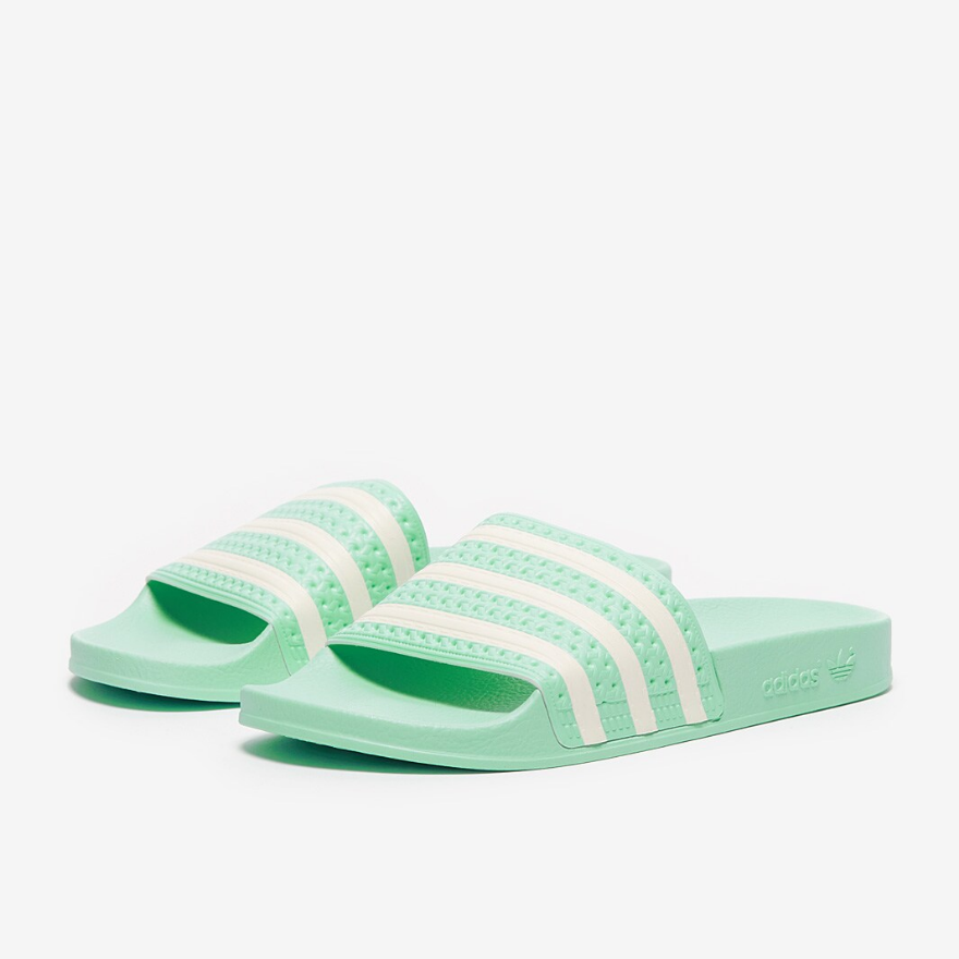 adidas Originals Womens AdiletteMint/Off White/Mint