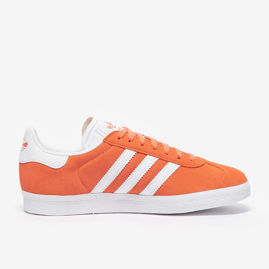 adidas Originals Womens Gazelle - Sun Orange/Ftw White/Gold Metallic