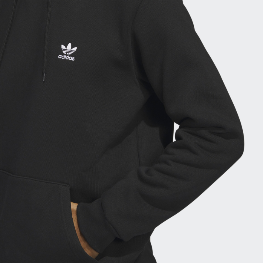 adidas Originals Trefoil Essentials Hoodie - Black