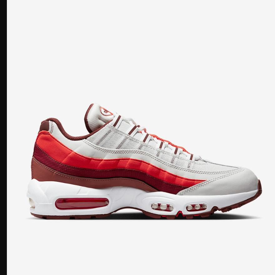 Nike Sportswear Air Max 95Photon Dust/White/Dark Pony/Picante Red