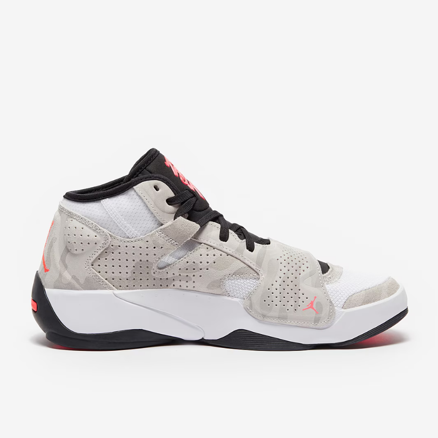 Jordan Zion 2White/Flash Crimson/Black/Photon Dust