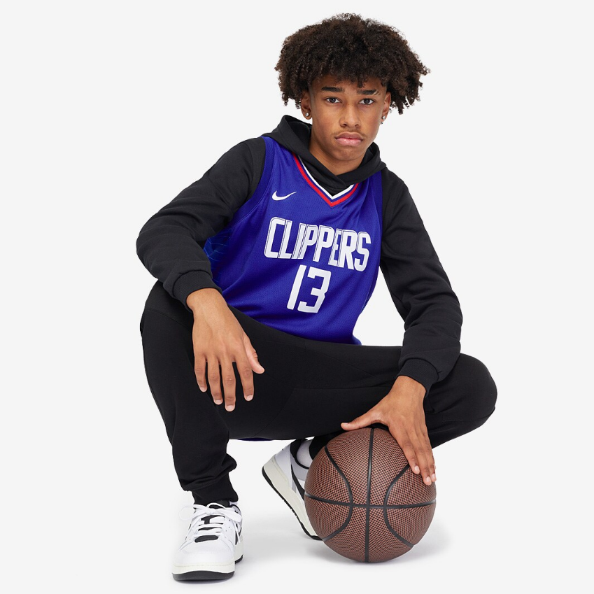 Nike Older Kids NBA Paul George Los Angeles Clippers Icon Swingman Jersey