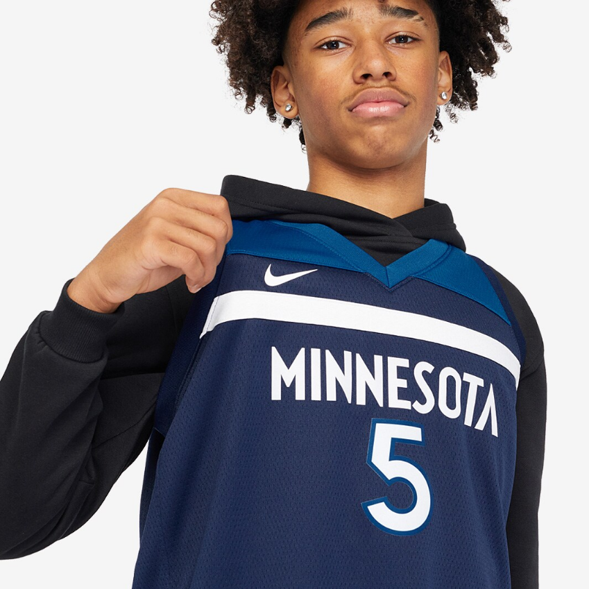 Nike Older Kids NBA Anthony Edwards Minnesota Timberwolves Icon Swingman Jersey