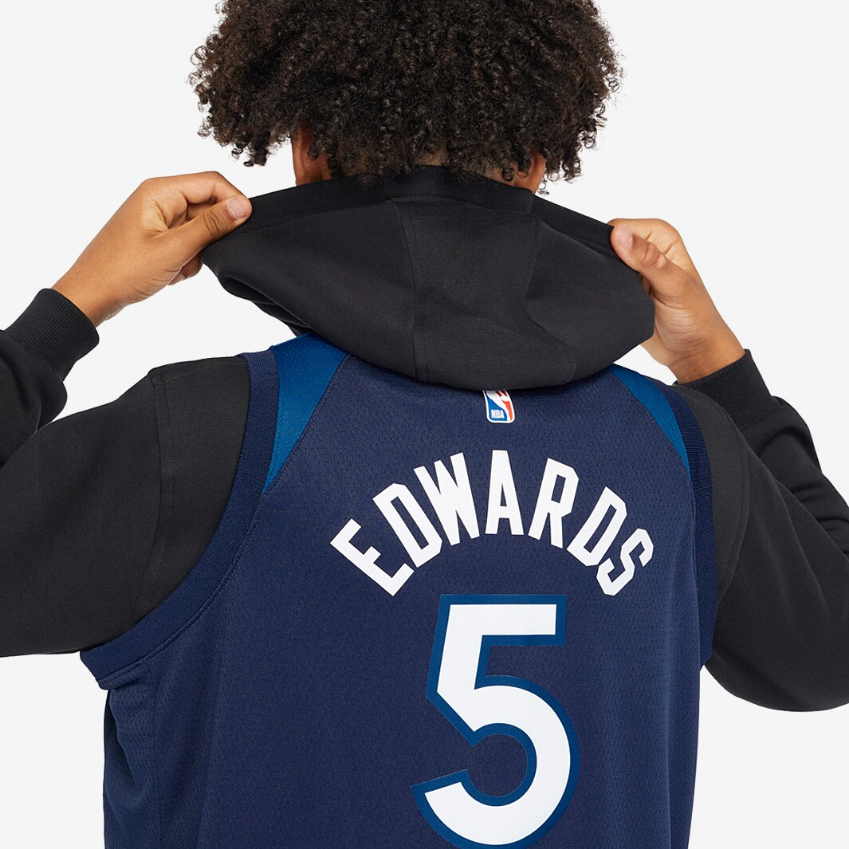 Nike Older Kids NBA Anthony Edwards Minnesota Timberwolves Icon Swingman Jersey