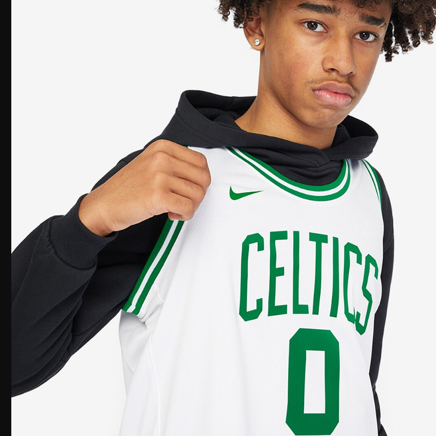 Nike Older Kids NBA Jayson Tatum Boston Celtics Association Swingman Jersey