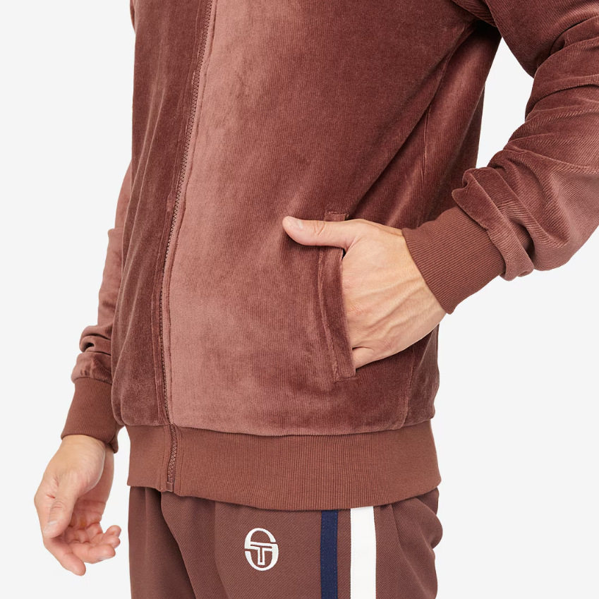 Sergio Tacchini Boris Ribbed Velour Track Top