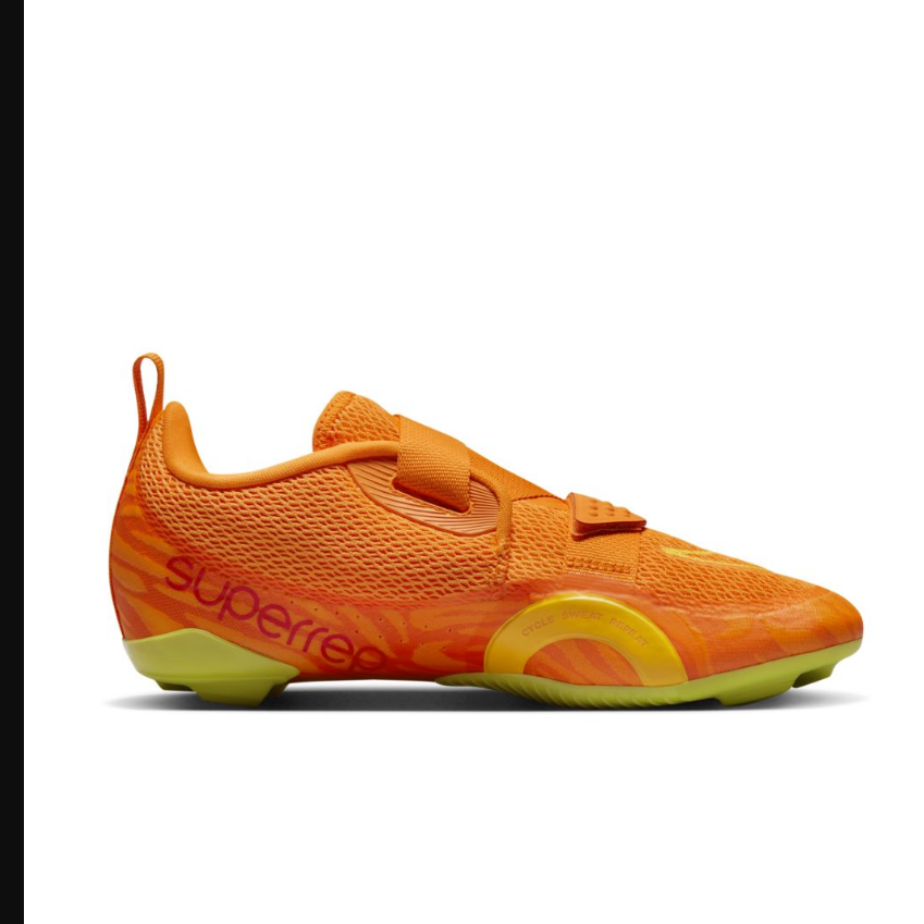 Nike Womens SuperRep Cycle 2 Next NatureVivid Orange/Opti Yellow-Bright Cactus