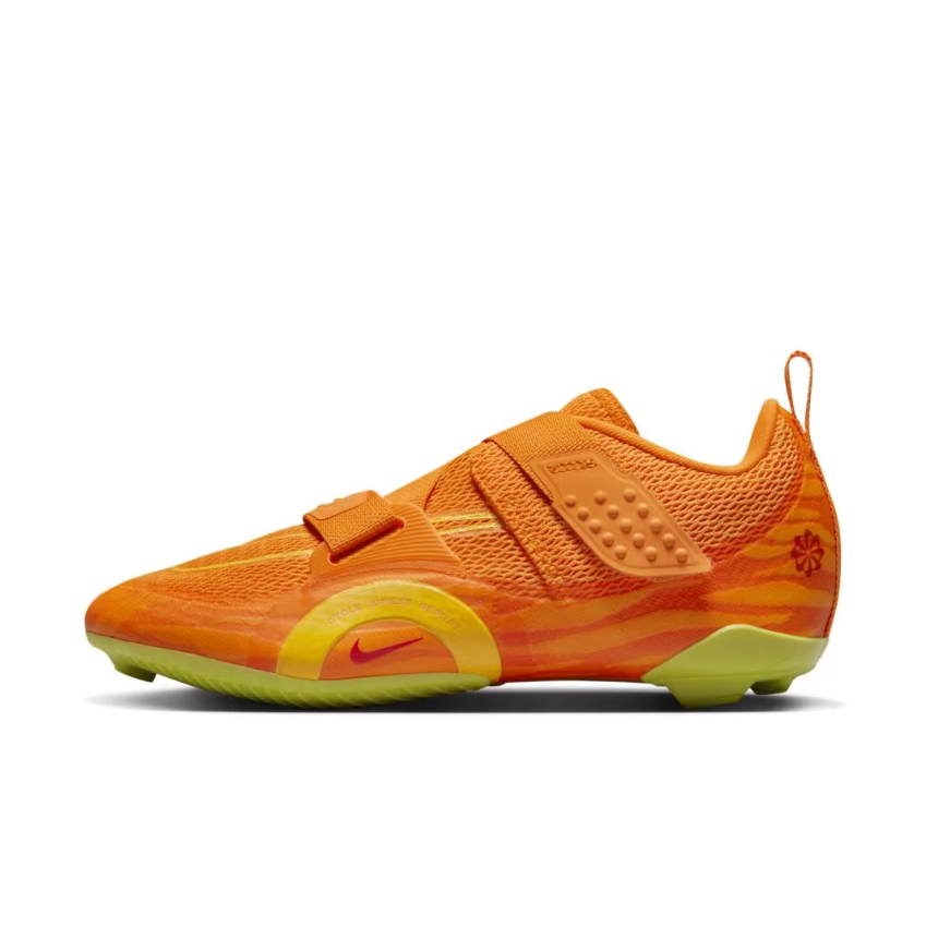 Nike Womens SuperRep Cycle 2 Next NatureVivid Orange/Opti Yellow-Bright Cactus