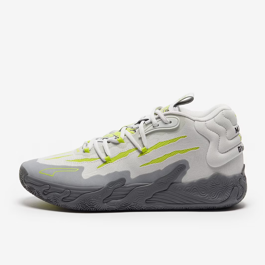 Puma MB.03Feather Grey/Lime Smash