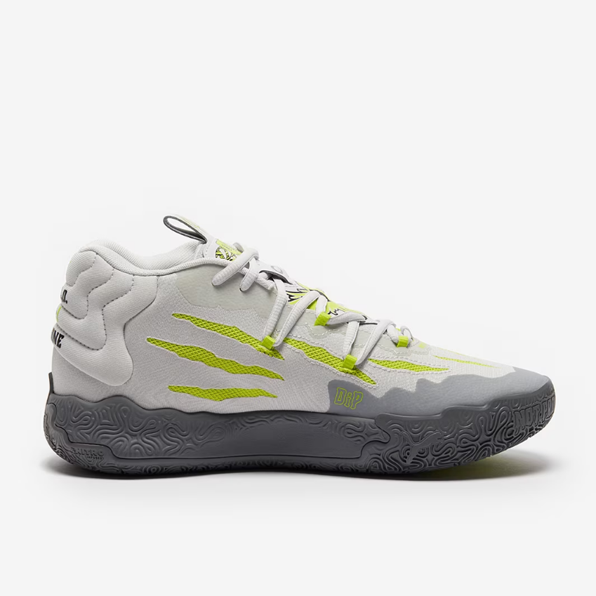 Puma MB.03Feather Grey/Lime Smash