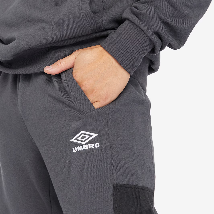 Umbro Sports Style Club Jog PantsWoodland Grey/Black