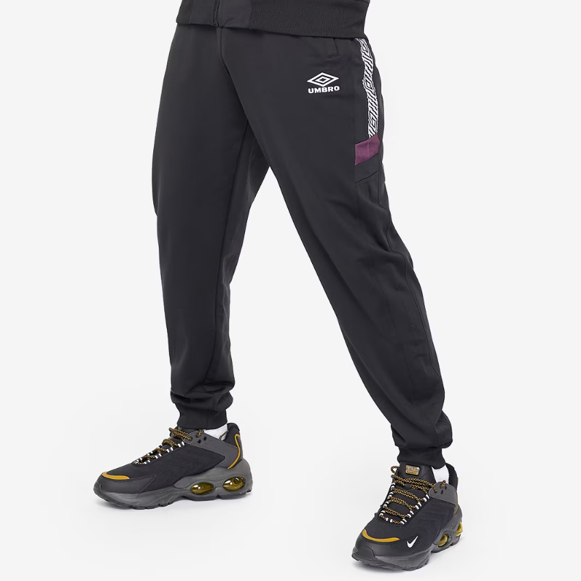 Umbro Sports Style Club Tricot PantsBlack/Potent Purple