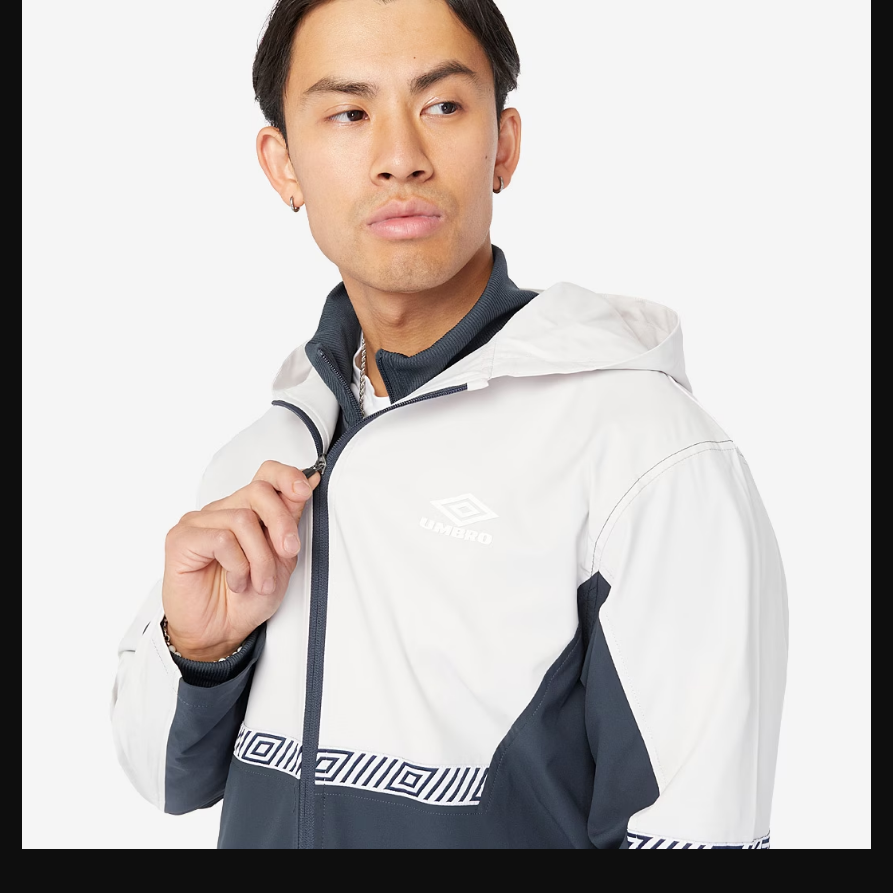 Umbro Sports Style Club JacketNimbus Cloud/Colleigate Blue