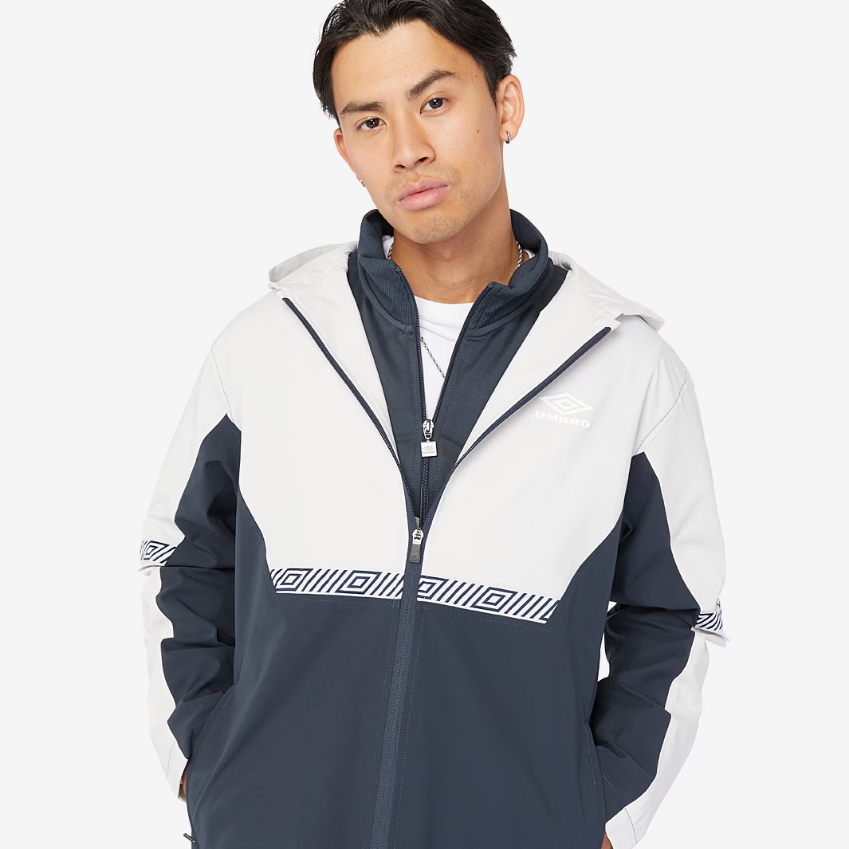 Umbro Sports Style Club JacketNimbus Cloud/Colleigate Blue