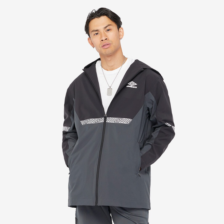 Umbro Sports Style Club JacketWoodland Grey/Black