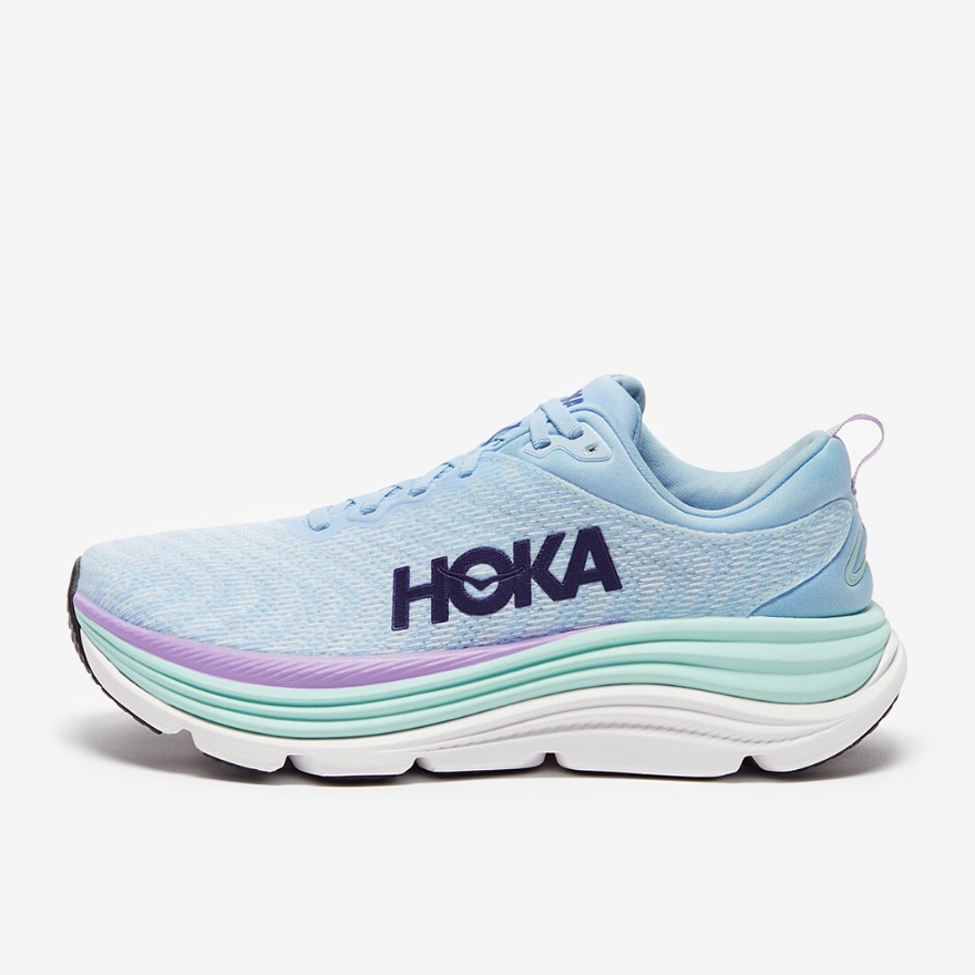 Hoka Womens Gaviota 5Airy Blue / Sunlit Ocean