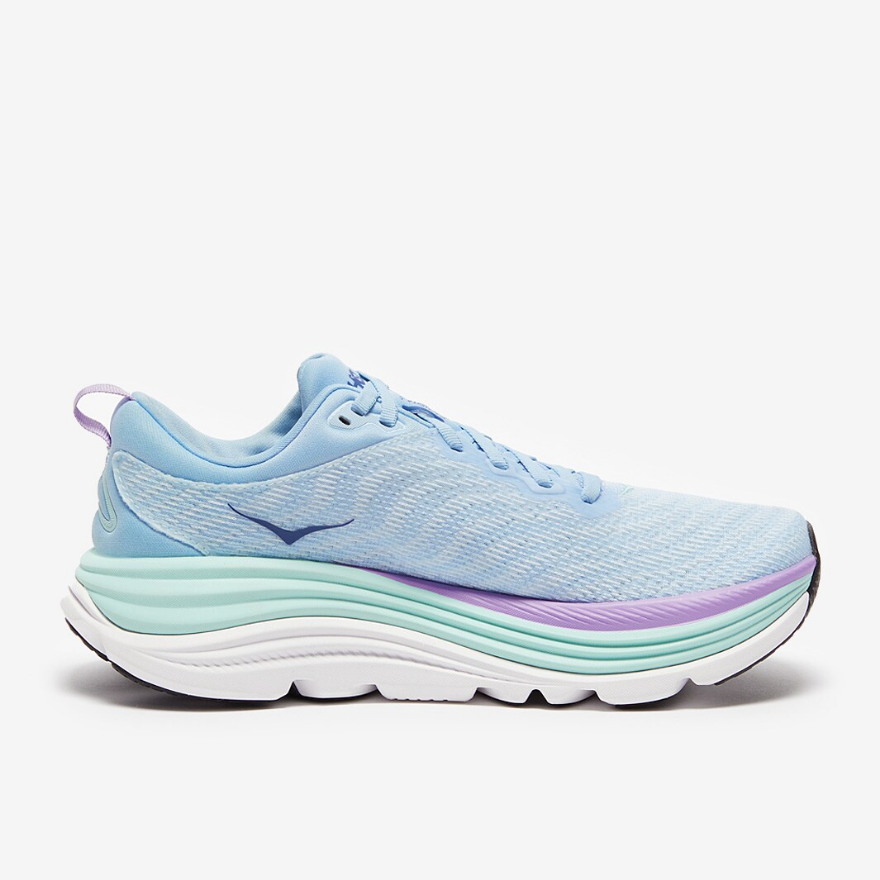 Hoka Womens Gaviota 5Airy Blue / Sunlit Ocean