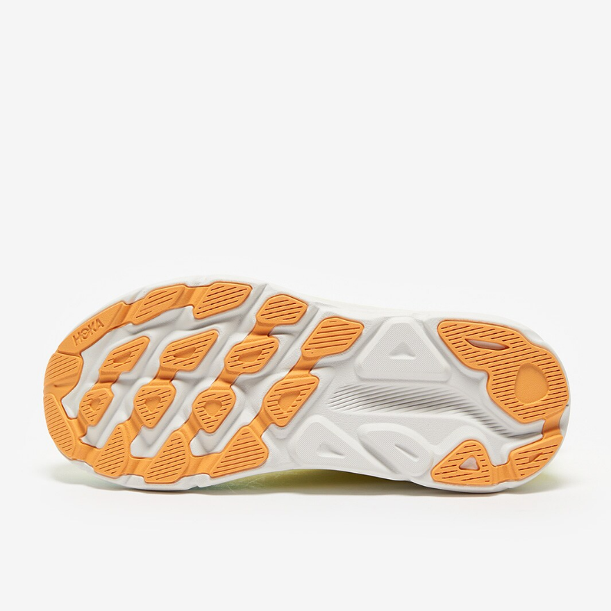 Hoka Womens Clifton 9Citrus Glow/ Sunlit Ocean