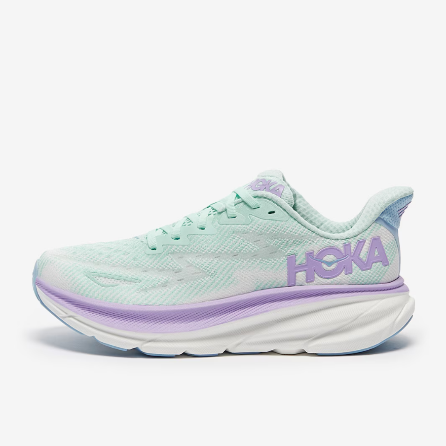 Hoka Womens Clifton 9Sunlit Ocean/Lilac Mist