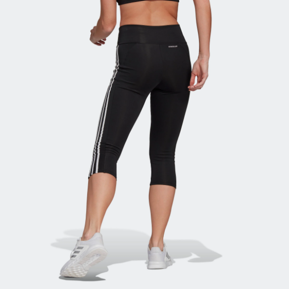 Designed To Move High-Rise 3-Stripes 3/4 Sport Leggings