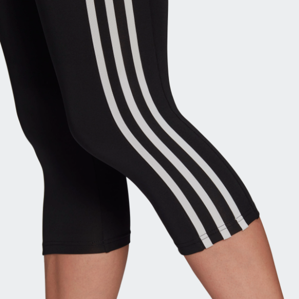 Designed To Move High-Rise 3-Stripes 3/4 Sport Leggings