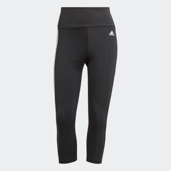 Designed To Move High-Rise 3-Stripes 3/4 Sport Leggings