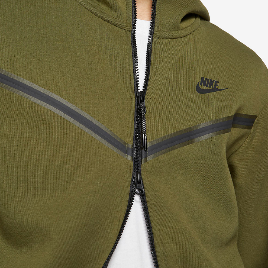 Nike Sportswear Tech Fleece Hoodie - Rough Green/Black