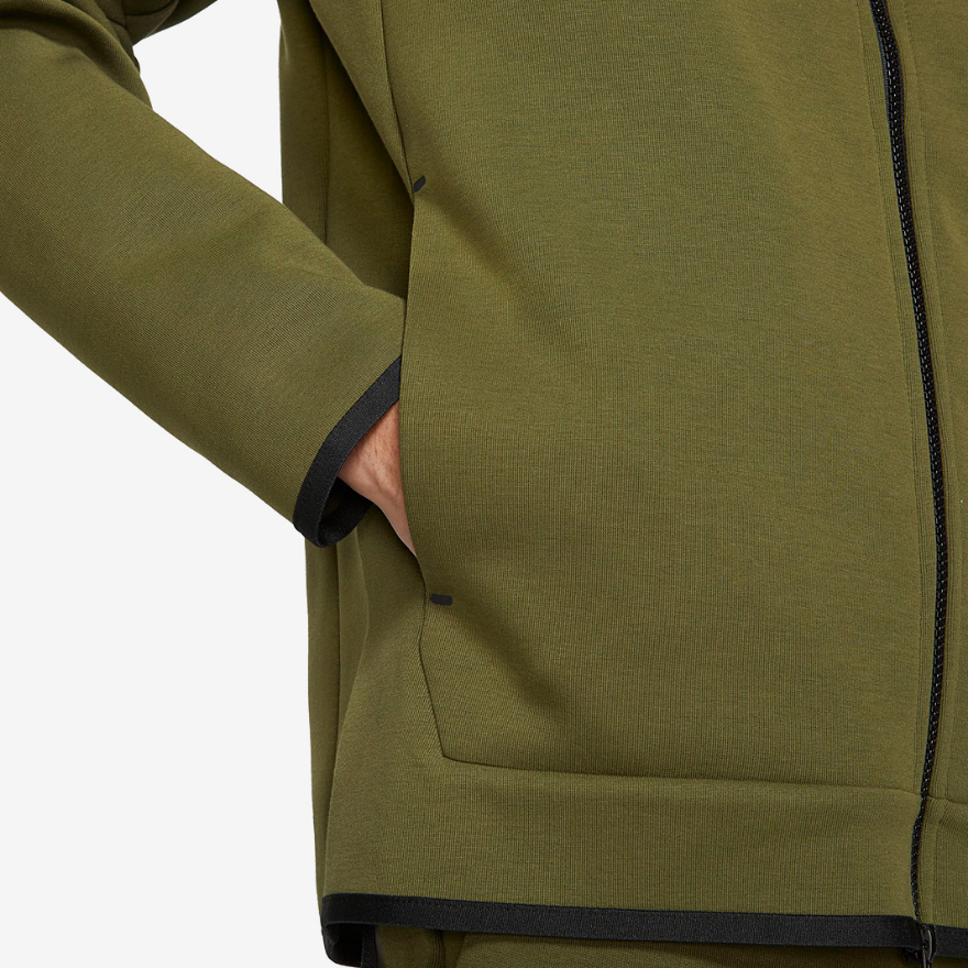 Nike Sportswear Tech Fleece Hoodie - Rough Green/Black