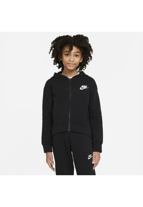 Nike Sportswear Club Fleece Older Kids (Girls) Full Zip Hoodie