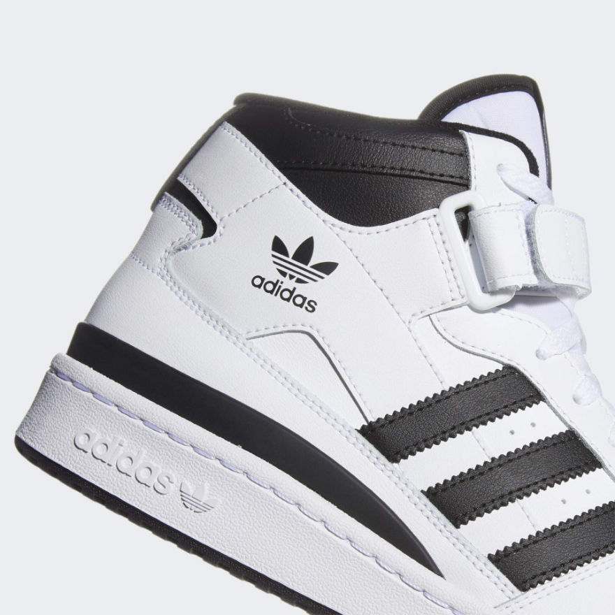 adidas Originals Forum Mid - Cloud White/Core Black/Cloud White